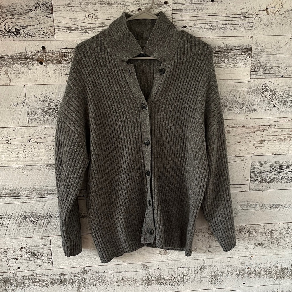 American Eagle Outfitters  Women’s Charcoal Cardigan